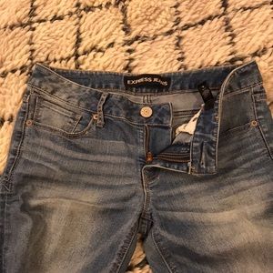 Express Stella skinny low rise jeans size 6R